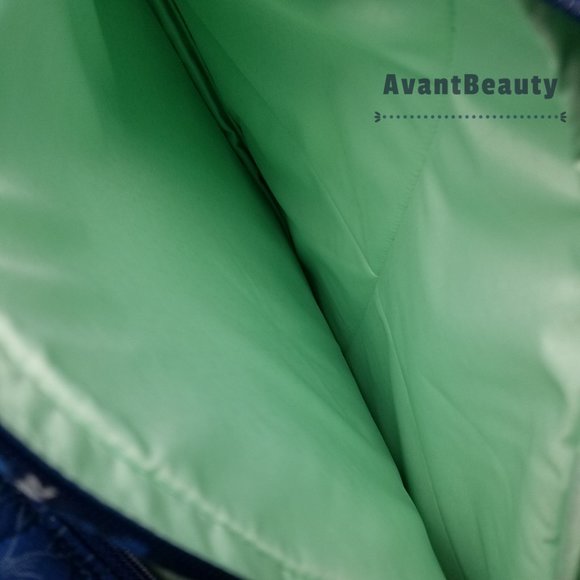 VERA BRADLEY Essential Large Backpack  Floral Blue Bursts Lunch Bunch Set New - Picture 5 of 16